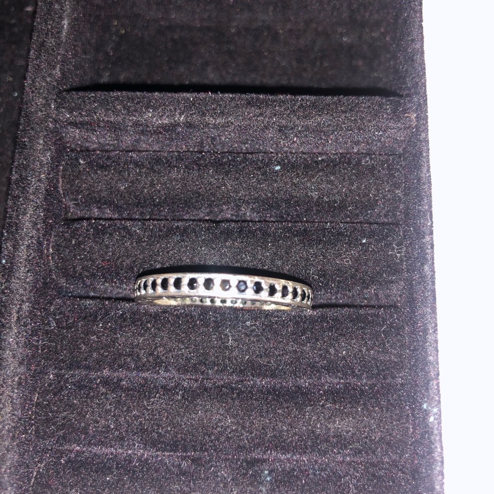 Pandora silver and Swarovski crystal